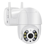 Câmera Ip Dome Rotativa Icsee 2 Antenas Segurança Externa