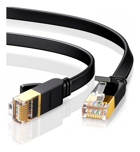 Cable De Red Ugreen Cat7 Plano Ethernet Rj45 Gigabit 15m