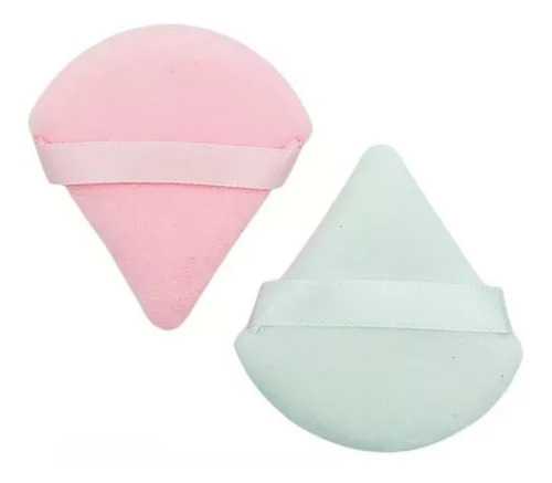 Pomo Maquillaje Triangular Puff