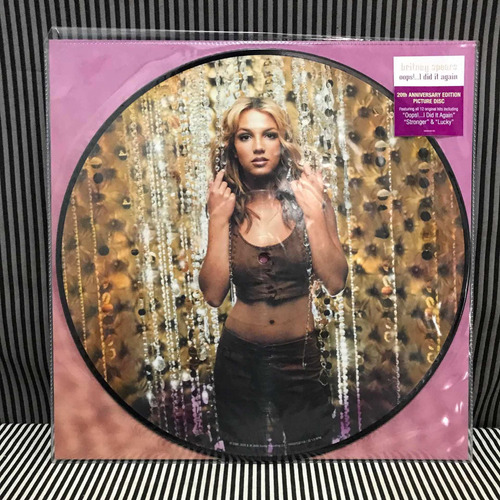 Britney Spears/ Lp Vinil Picture/ Edição De Aniversário 20