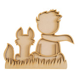 El Principito Figura Decorativa En Madera Mdf 3mm