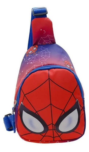 Mini Bolso De Pecho Para Niñ@s De Spiderman Iron Man Y Capi