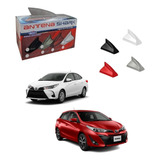 Antena Shark Preta Sinal Som Gps Toyota Yaris 17 A 20