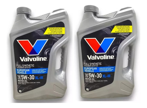 Valvoline 5w30 Xl3 Sintetico Vw Amarok (dos Bidones) X4.73l