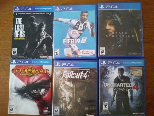 Juegos Ps4 Físicos / Precio X Unidad