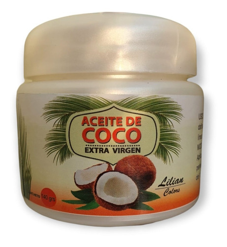 Aceite De Coco Extra Virgen Restaurador De Cabello Dañado