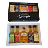 Colección De Las 5 Miniaturas Jack Daniels 50 Ml Originales