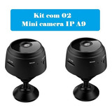 Mini Camara Ip Espía Wifi A9 Magnética Portátil Batería 2uds