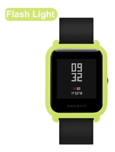 1 Bumper Case + 1 Screen Protector Sencillo Amazfit Bip