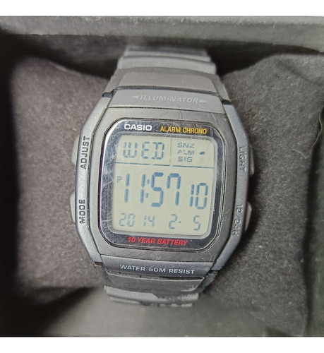 Relógio Casio Masculino Digital Preto - 3239 W - 96h