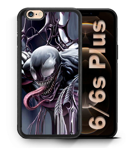 Funda Protectora Para iPhone Venom Spiderman Tpu Case 