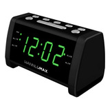 Hannlomax Hx-138cr Radio Reloj Despertador, Radio Pll Con Ra