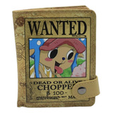 Cartera De Chopper One Piece - Wanted - Broche - Anime Manga