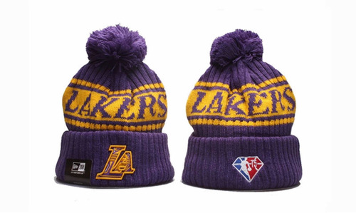 Gorro Lana Beanie Los Ángeles Lakers Exclusivo Diseño 2023