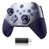 Easysmx X10 Inalambrico 2.4ghz Bluetooth Control Para Nintendo Switch Y Pc Android Harmony Gamepad Hall Efecto Joystick Y Desencadenar Doble Programable Botones Atrás 1000mah Batería