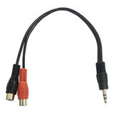 Cable Miniplug 3.5mm A 2 Rca Hembra 
