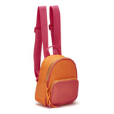 Mochila Andrea Para Dama Naranja