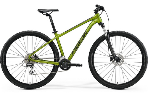 Bicicleta De Montaña Merida Big.nine 20 (2x) Color Verde/negro Tamaño Del Cuadro M (17  )