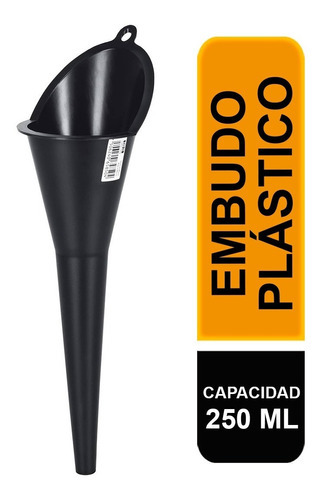 Embudo Plástico Para Gasolina O Aceite Truper 11205