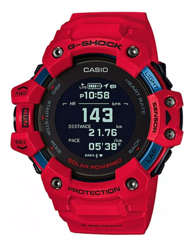 Relógio G-shock Squad Gbd-h1000-4dr Gps E Monitor Cardíaco