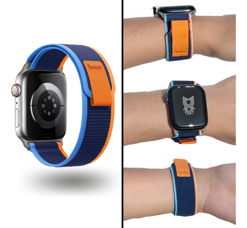 Correa Para Apple Watch Ultra Modelo Trail Loop De Nylon