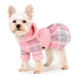 Yikeyo Vestido De Suéter Para Perros Pequeños Ropa Cálida Pa