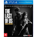 The Last Of Us Ps4 Remasterizado Mídia Física Cartão