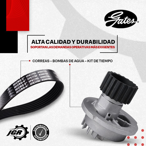 Bomba De Agua Gates 43318 Para Ford Explorer Mazda Cx-9  Foto 4