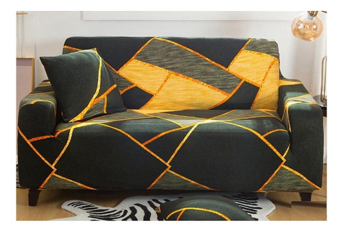 Cubre Sillon Sofa Adaptable Funda 3 Cuerpos Diseño -tfvh-59-