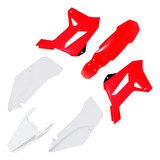 Kit Plasticos Blanco-rojo Para Honda Tornado 250 Ride Biker 