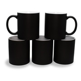 Taza Magica Negro Mate 11oz Sublimación 36 Piezas Sublimar