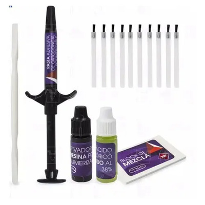 Resina Para Bracket Ortodoncia Stylus Sistema Roth Con Jeringa | Envío gratis
