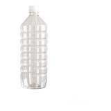Botella Pet (transparente) 1000cc X 50 Unidades Tapa Blanca