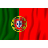 Bandera Portugal 1.50x90cm Exterior Grande