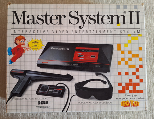 Video Game Master System Ii - Tec Toy - 1991