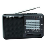 Radio Estéreo De Onda Corta Am Fm Dsp Portátil Xhdata D-328