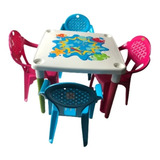 Mesa Infantil Con 4 Sillas - Nuevos Con Envio Gratis