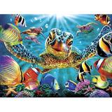 Kit De Tortuga Marina De Pintura De Diamantes 5d Pintura