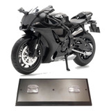 Yamaha Yzf R1 Miniatura Metal Moto Con Luces Y Sonido 1/12