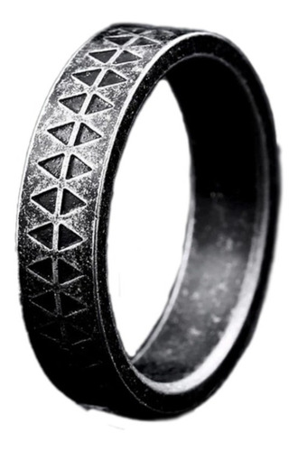 Anillo Acero Inoxidable Guerrero Vikingo Hombre