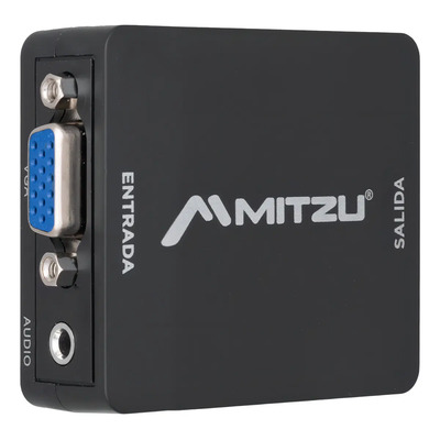 Convertidor Mitzu Vga Hdmi Con Audio\u002Ffull Hd\u002Fcable Mhd-1022 | MercadoLibre