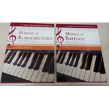 Pack 2 Libros Música Del Barroco Y Romanticismo Para Piano