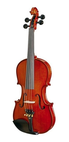 Violino Eagle 4/4  Ajustado Luthier Ve 144 Ébano + Espaleira