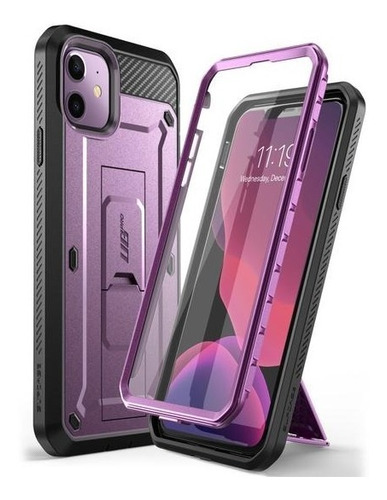 Funda Con Mica Rugged Supcase Para iPhone 11 De 6.1 Pulgadas