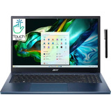 Acer Aspire 3 Touch Slim Laptop En Azul Ryzen 5 De 4 Núcleos