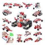 16 In 1 Remote Control Stem Building Blocks Robot - 458 Pcs.