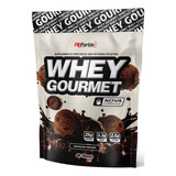 Whey Protein Gourmet Refil 900 G - Fn Forbis - Proteina Sabor Chocolate Trufado