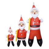 3 Bonecos Inflaveis Papai Noel Feliz Natal