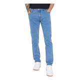 Jeans Hombre Skinny Fit Spandex Azul - Corona