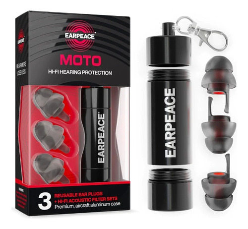  Protector Auditivo Tapones Para Oidos Earpeace Moto #